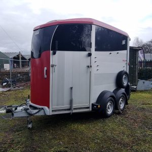 Ifor Williams HBX506 Red Double Horse Trailer 2600kg
